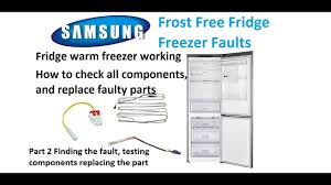 part 2 samsung fridge freezer faults testing ntc element thermal fuse and replacing parts