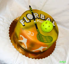 Sports Cake Floorball Torta Pre Florbalistu Sport Cakes Cake Kids Cake
