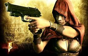 Her skills in battle are formidable, and her agility is unparalleled. Wallpaper Girl Gun Hood Sheva Alomar Resident Evil 5 Images For Desktop Section Igry Download