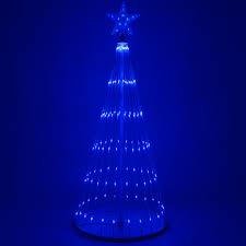 Outdoor Led Christmas Tree 4 Blue Led Animated Outdoor Lightshow Tree