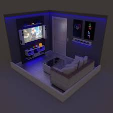 We may earn commission on some of the items you choose to buy. Cg Artist 3d Visualizer On Instagram This Is My Last Render Playstation Gaming Room Playstation Playstation Room Game Room Furniture Bedroom Setup