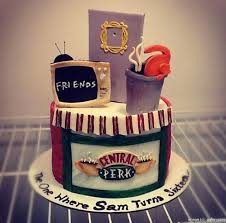 Birthday Cake For Boyfriend Minimalist 30 Awesome Friends Tv Show Themed Birthday Cakes Friends Birthday Cake Themed Birthday Cakes Friends Cake