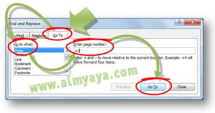 Cara Cepat Membuka Halaman Tertentu Di Ms Word Cara Aimyaya Cara Semua Cara