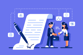 Successful Business Agreement Smiling Businessman And Businesswoman Shaking Hands And Agree To Sign Contract After Discussio Success Business Success Business