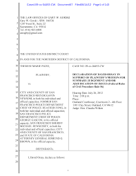 1 2 3 4 5 6 7 8 9 10 11 12 13 14 15 16 17 18 19 20 21 22 23 24 25 26 27 28  THE LAW OFFICES OF GARY W. GORSKI Gary W. Gorski