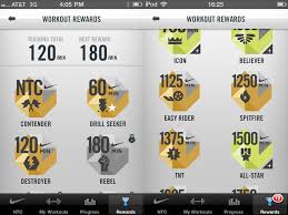 Nike Training Club User Experience Design Inspiration User Experience Design Workout Rewards