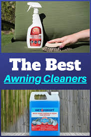 Removing mold and mildew stains from the exterior of your house is usually a shorter process (unless the paint is deteriorating or the mildew has been sitting on the surface for ages): Best Awning Cleaners Ultimate Buyer S Guide Rv Expertise Cleaners Awning Mildew Remover