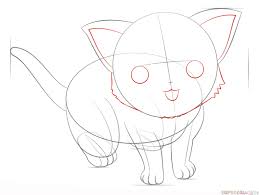 The list of anime cats is ordered randomly. How To Draw An Anime Cat Step By Step Drawing Tutorials Drawing Tutorial Anime Drawings Drawings