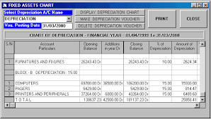 Software For Petrol Pumps Fixed Assets Chart Yearly Fixed