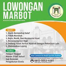 We did not find results for: Lowongan Kerja Marbot Atmago