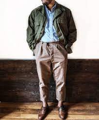Idée look # 13 pour un look sobre et workwear, choisissez une tenue moderne comme rowan row, qui allie un style structuré à un style destroy. Le Workwear A Travers Les Ages Et Les Continents Bw Yw