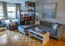 Before And After Barbara Reich Transforms A Nyc Apartment On Wpix One Bedroom Apartment Apartment Decor Nyc Apartment