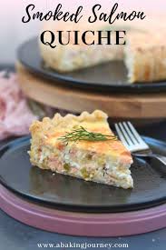Super Easy Quiche Recipe With Smoked Salmon Leeks And Cottage Cheese This Smoked Salmon Quiche Is T Salmon Quiche Smoked Salmon Recipes Savory Brunch Recipes