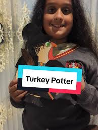 Disguise the turkey, Harry potter themed!! #thanksandgiving  #disguisetheturkey #harrypotter #viral #kidsoftiktok