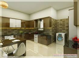 contemporary kerala kitchen work area