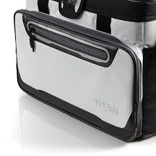 Adjustable backsaver shoulder strap with shoulder pad. Arctic Zone 30 Can Titan Deep Freeze Zipperless Hardbody Portable Cooler White Walmart Canada