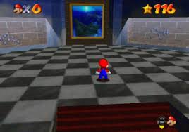 Reaching the cavern of metal. Super Mario 64 Nintendo 64 Online Game Retrogames Cz