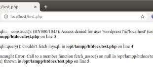 The error establishing a database connection in wordpress occurs when your website doesn't have access to your database. Fix Xampp Or Lampp Error Establishing A Database Connection For Localhost