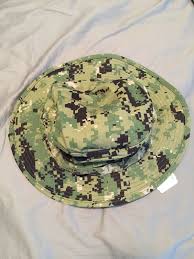 Nwu Type Iii Navy Seal Aor2 Digital Woodland Boonie Hat Sun Cover Size M