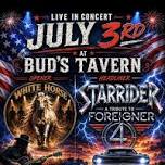 Starrider @ Bud's Tavern with opening act Whitehorse