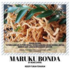 Lagipun, ia mudah untuk digoreng kerana muruku. Maruku Bonda Homemade Shopee Malaysia