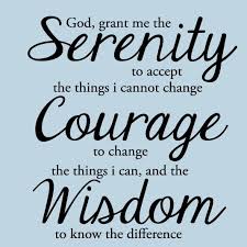 This decal would be perfect in an entryway as a reminder. Serenity Prayer Wall Decal Wayfair
