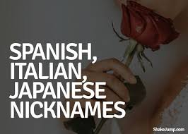 It's no secret that couples often speak their own language with one another. 25 Romantic Spanish Italian And Japanese Nicknames For Your Boyfriend