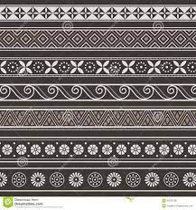 Set Of Borders Frames With Ancient Ornaments Vector Vektorgrafik Musterkunst Japanische Zeichnungen