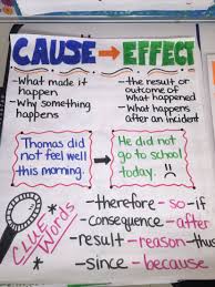 Cause And Effect Anchor Chart Reading Anchor Charts