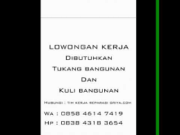 Scopri ricette, idee per la casa, consigli di stile e altre idee da provare. Ieaboard Lowongan Kerja Kuli Bangunan Karawa Pekerja Kuli Bangunan Home Facebook Tata Cara Melamar Kerja Indomaret
