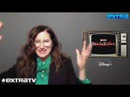 Kathryn Hahn On Her Nosy Neighbor Character Agnes In Wandavision Youtube