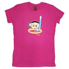 paul frank chicle pink snorkel julius girls t shirt