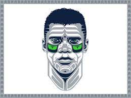 Russell Wilson Russell Wilson Nfl Seahawks Native Drawings