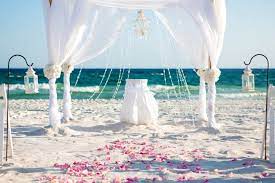 White Panama City Beach Wedding Panama City Beach Wedding Beach Wedding Packages Beach Wedding Aisles