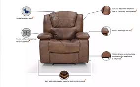 Brigida genuine leather recliner for living room. Buy Royaloak Naples Italian Leather Recliner Chair Royaloak