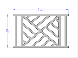 Shop for interior models in the shapeways 3d printing marketplace. Chippendale Iii Railing Panel The Porch Company