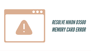 Instead, it supports 1080p video recording at up to 60 fps. How To Resolve Nikon D3500 Memory Card Error And Shutter Release