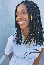 23 Trendy Ways To Wear Individual Braids This Season Stayglam Box Braids Styling Box Braids Hairstyles Braided Hairstyles