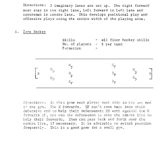 Floor Hockey Activities Page 8 Physical Education Lesson Plans Lesson