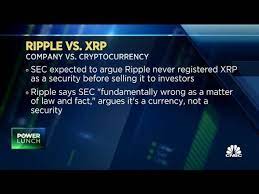 Ripple Faces Sec Lawsuit Over Xrp Cryptocurrency Youtube