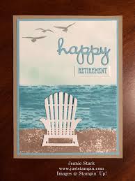 You can write a heartfelt note about how much you'll miss them at work, acknowledge their hard work over the years, or joke. R Is For Retirement Just Stampin