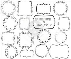 Download the perfect download pictures. Niedliche Doodle Rahmen Clipart Rahmen Clipart Doodle Etsy