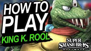 Rool is the leader of the kremling krew , and king of the kremlings. How To Play King K Rool In Smash Ultimate Youtube