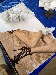 How To Use A Laser Printer To Transpose Photos Onto Furniture Laser Printer Photo On Wood Photo Printer