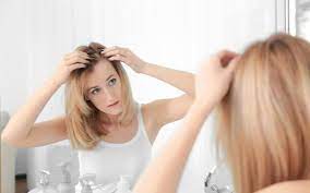 It's characterized by gradual thinning of your hair, which may be noticeable as a widening part or a ponytail that's less hefty than it used to be. Fighting Pcos Hair Loss Diet Symptoms Treatments Skinkraft