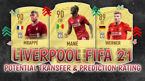 Born 6 march 1996) is a german professional footballer who plays as a striker for english premier league club chelsea and the germany national team. Potential Fifa 21 Player Ratings Liverpool Fc Youtube