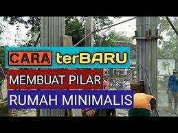 Anda juga bisa memanfaatkan material lain, misalnya gambar pola lantai lurus ke samping. Cara Baru Membuat Pilar Rumah Minimalis 2017 Youtube