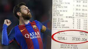 Bienvenidos al canal oficial de youtube de leo messiwelcome to the official leo messi youtube channel. 37 330 Euro Messis Monster Rechnung Aufgetaucht
