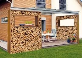 Bildergebnis Fur Sichtschutz Mit Brennholz Sichtschutz Garten Sichtschutzwand Garten Krautergarten Design