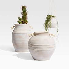 The colour range is comprehensive and appeals to urban gardeners looking for some colour to jazz up the patio, balcony, backyard or garden. Outdoor Planters Pots And Garden Tools Crate And Barrel